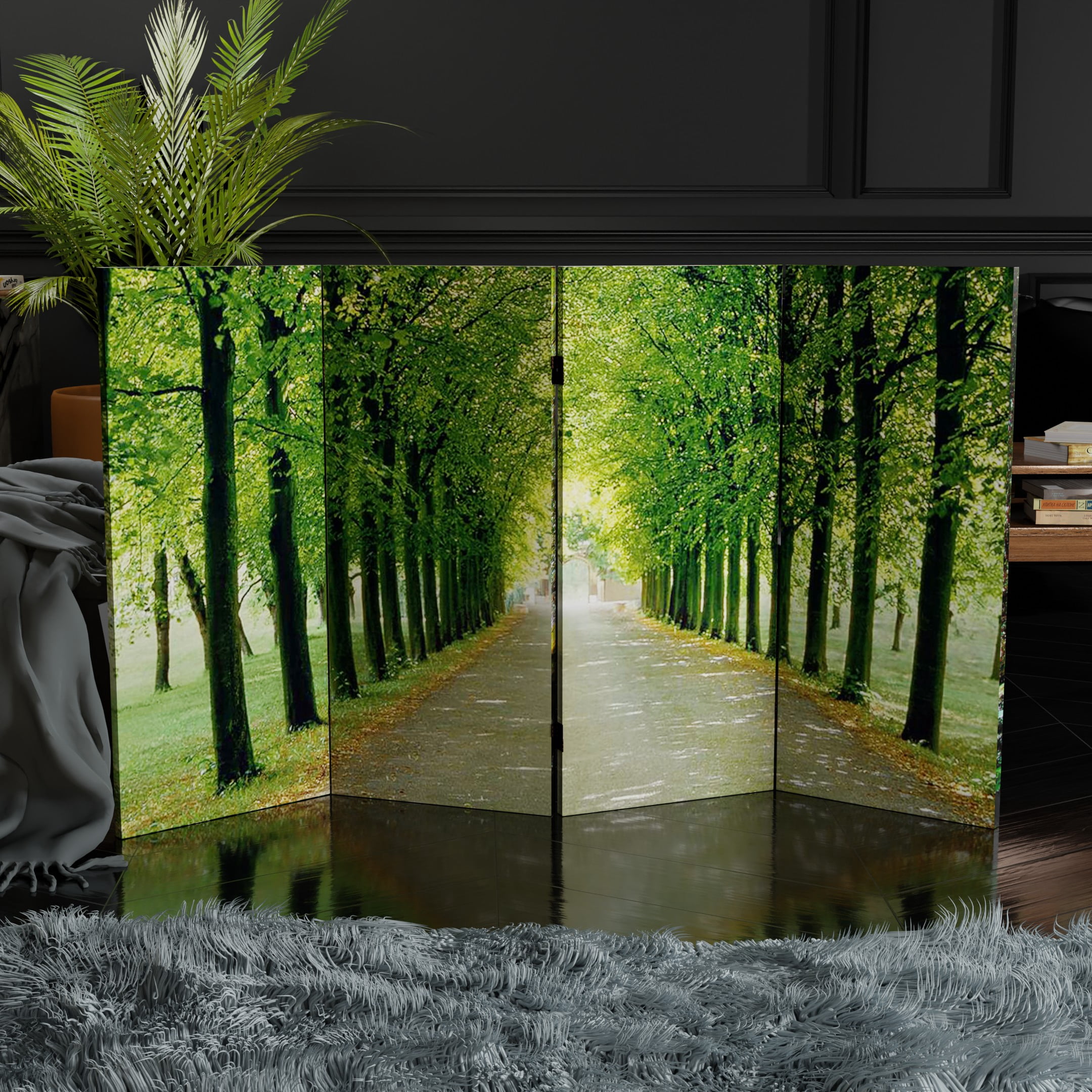 Red Lantern Room Dividers & Panel Screens