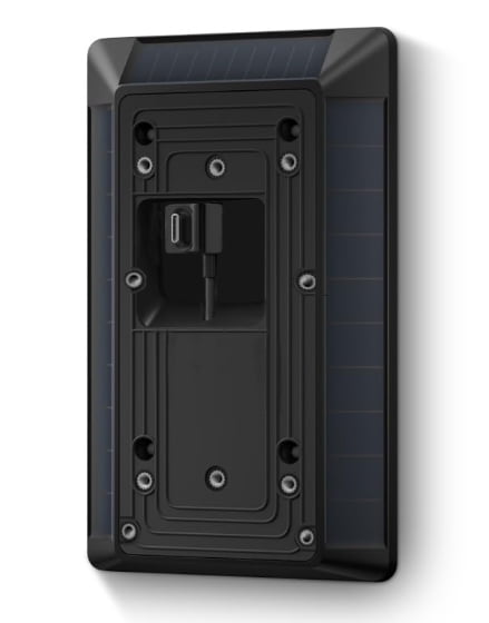 Solar Charger for R.ing Battery Doorbell 2024 Release USB-C Battery Doorbell