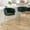 Green, variant on BISHE Counter Height Bar Stools Set of 2 – 26 Inch Modern Mid-Century Kitchen Island Stools with Backs & Sturdy Metal Legs, Green