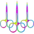 thumbnail image 1 of Facial Hair Scissors, Precision Grooming Kit With Rounded Safety Tip For Eyebrows, Mustache Scissors And Beard Scissors, Lightweight Stainless Steel Trimmers, Travel Friendly, 1 of 7