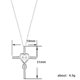 thumbnail image 2 of Collar Love Infinity de Plata de Ley 925 con piedra natal de noviembre, joyería de citrino para esposa, mamá, regalos de cumpleaños, joyería para mujer, 2 of 5