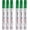 Green, variant on Black Paint Markers Pens - Single color 6 Pack Permanent Oil Based Paint Pen, Medium Tip, Quick Dry and Waterproof Marker for Rock, Wood, Fabric, Plastic, Canvas, Glass, Mugs, Canvas, Glass