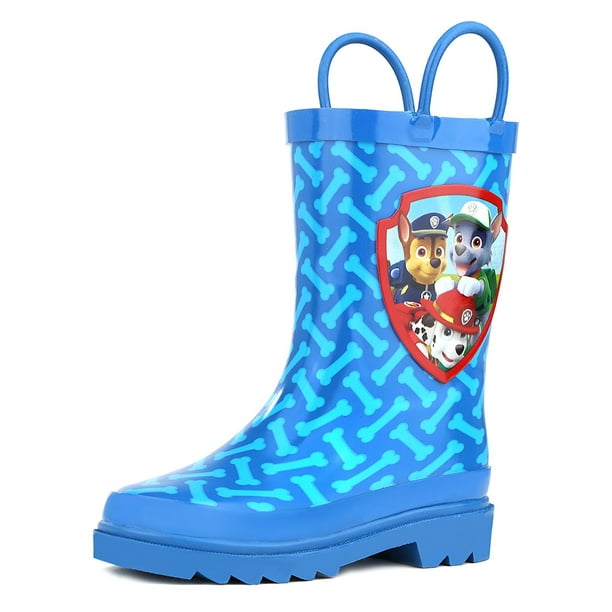 Nickelodeon Paw Patrol Boys Blue Rain Boots (Toddler / Little Kids)