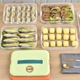 thumbnail image 4 of Freezing Storage Box Clear Fridge Box with Time Recoder Multilayer Container Stackable for Kitchen, 4 of 9