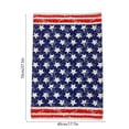 thumbnail image 3 of LHNFT 2 Pack Kitchen Towels and Dish Towels Sets, America Flag 4th of July 18" x 28" Reversible Dishcloths Soft Cotton Tea Towel Absorbent Hand Towels for Kitchen, 3 of 6