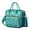 Blue-green-1, variant on Elegant Floral Paisley Cooler Bag - Large Leakproof Food Storage Tote with Reinforced Handles, Durable for Daily & Outdoor Use