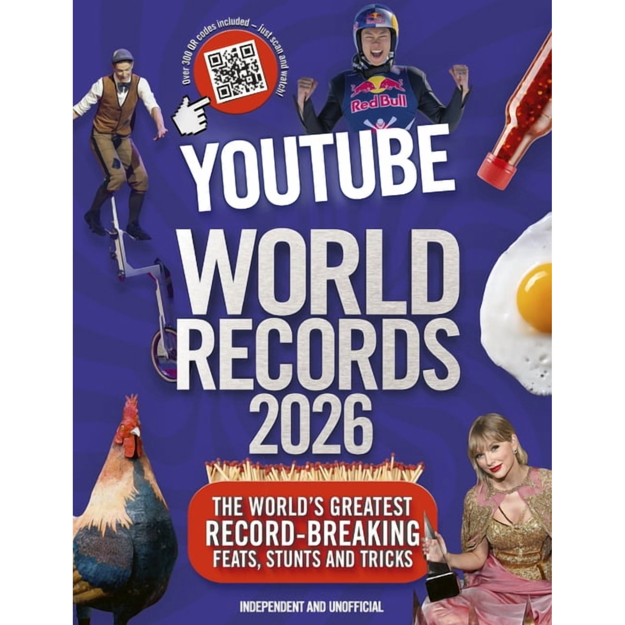 Youtube World Records Youtube World Records 2026: The Internet's Greatest Record-Breaking Feats, Book 1, (Hardcover)