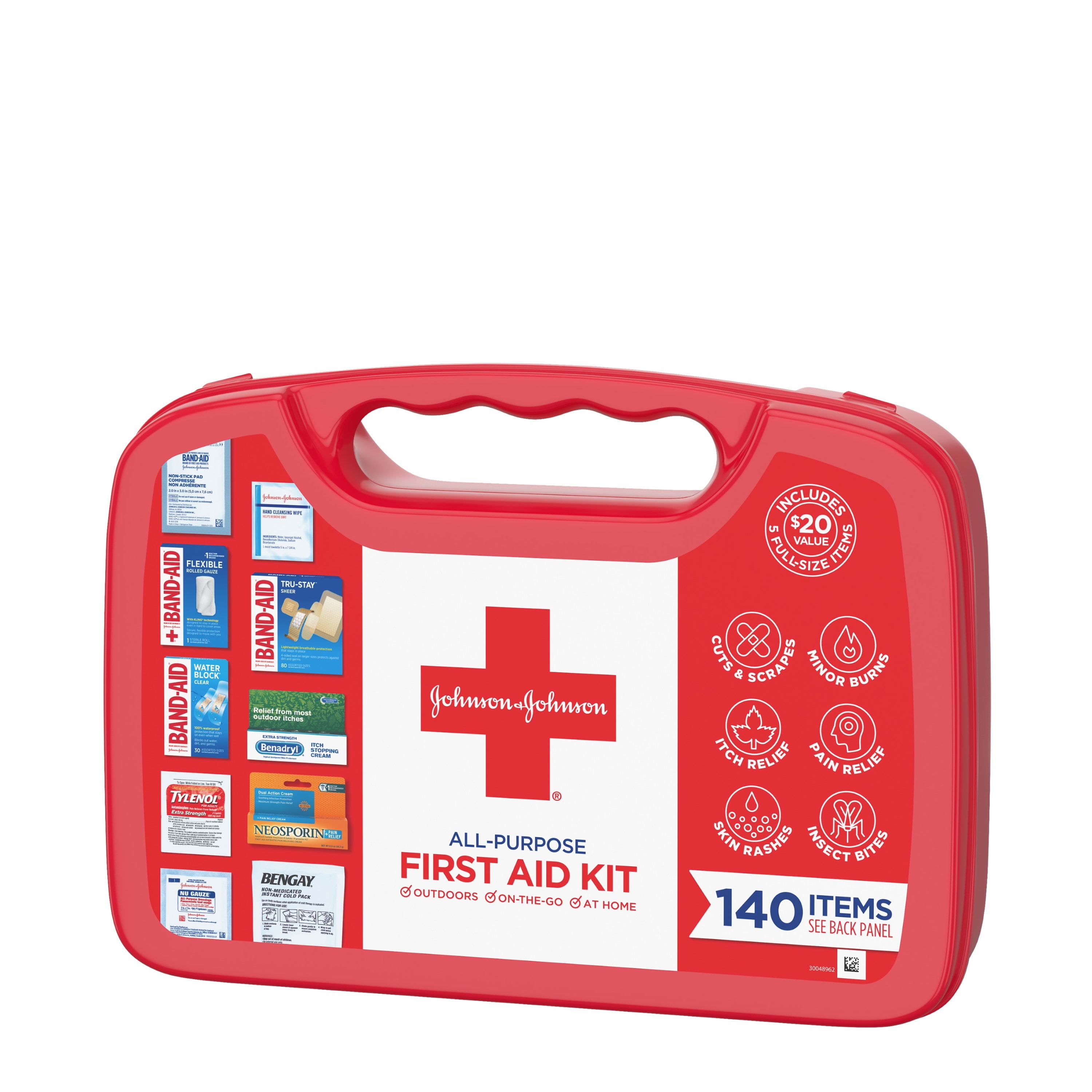 JOHNSON&JOHNSON FIRST AID缶ジョンソンエンドジョンソン Amazon.com: Johnson & Johnson First First Aid Kit Travel