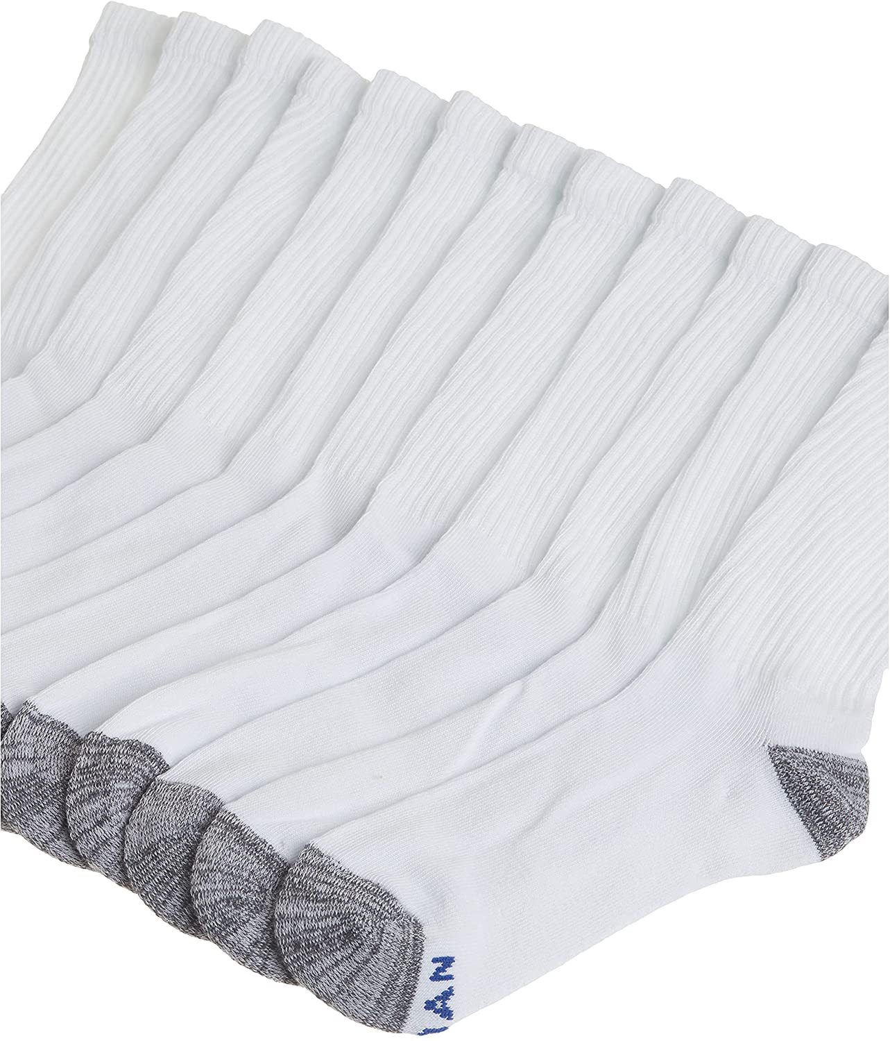 Gildan Men's Crew Socks, Half Cushion, 12-Pack photo 2