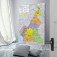 thumbnail image 3 of Cameroon Map Posters Gifts Canvas Painting Poster Wall Art Decorative Picture Prints Modern Decor 12x18inch(30x45cm), 3 of 6