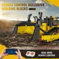 thumbnail image 2 of Set de construcción Mould King RC Bulldozer Truck con motores, 1508 unidades, 2 of 6