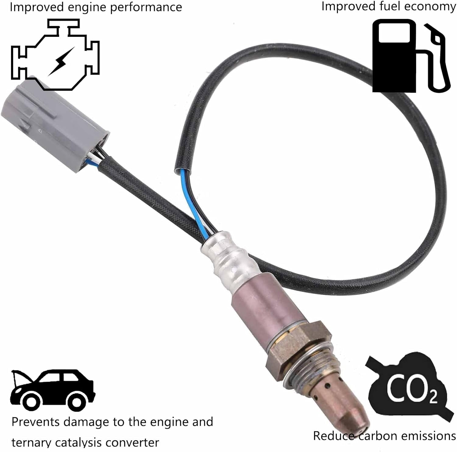 Air Fuel Upstream Oxygen Sensor 234-9036 Replacement for Nissan 2010-2013 Altima, Rogue/ 2012-2011 Xterra,Equator,Frontier,Pathfinder Bank 1 Sensor