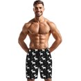 thumbnail image 4 of CROPD Mens Pajama Shorts Soft Lounge Bottoms Sleepwear Pj Pants With Pockets S-4XL, 4 of 5