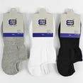 thumbnail image 1 of Calcetines náuticos con fondo de toalla, calcetines deportivos con lazo, calcetines cortos invisibles para hombre, calcetines de algodón grueso, calcetines bajos tipo corsé para mujer, 1 of 3