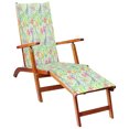 thumbnail image 2 of vidaXL Deck Chair Cushion Leaf Pattern Oxford Fabric, 2 of 5