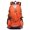 Orange, variant on Traveling Men Women Leisure Zipper Cycling Hiking Backpack Breathable Travel Backpack Lightweight