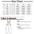 thumbnail image 3 of Savings 2025 Pants for Women Slim Fit Fake Two Piece Jumpsuit Loose Solid Shorts Dressy Sleeveless Jumpsuit Elegant Straight Leg Slacks Crew Neck Jumpsuit Wide Leg Trousers, 3 of 7