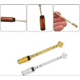 thumbnail image 1 of Kitchen Mini with Ring Metal Small Smoke Spatula (Gold + Silver) 2pcs, 1 of 3