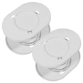 thumbnail image 1 of WEUVEB 2 Pcs Support de Mouchoirs à Ressort Blanc PP pour Salle de Bain, 1 of 7