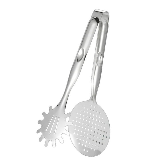 MIANGASTORE Stainless Steel Tong Strainer Colander Grill Fry Tongs Oil Clamp Cooking Tong Barbecue Tongs for Kitchen Home Restaurant