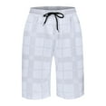 thumbnail image 1 of Gibobby Shorts Cargo Ripstop pour Hommes - Longs en Sergé de Coton à Jambe Droite pour le Travail en Extérieur [Blanc, m], 1 of 6