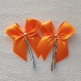 thumbnail image 1 of Lazos de cinta de satén para manualidades, embalaje de nudo para regalo, fiesta, boda, decoración artesanal, embalaje de panadería, alambre de sellado, 20/50 piezas, 6cm, 1 of 4
