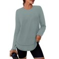 thumbnail image 1 of Camisa XIEERDUO Manga Larga Rash Guard Azul M, 1 of 5