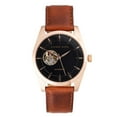 thumbnail image 1 of Montre Automatique pour Homme Alfred Sung à Cadran Noir, 1 of 1