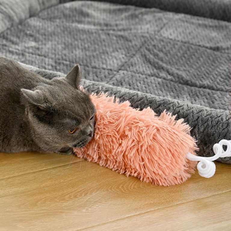 Catnip Plush Pillow Toys with Crinkle Paper, 3 Pack photo 8