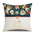 thumbnail image 1 of Advancent Funda de almohada navideña con estampado de Navidad, funda de cojín para sofá, funda de almohada decorativa para el hogar, sofá, Navidad, Kits de decoración para fiestas No.09 Advancent HA007803-09, 1 of 6