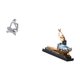 thumbnail image 5 of Estatua de bailarina de ballet con pensador abstracto, decoración para mesa, sala de estar, estantería de oficina y figura de adorno de bailarina, reg, 5 of 8