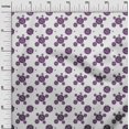thumbnail image 3 of oneOone Rayon Purple Fabric Medical Craft Projects Decor Fabric Printed By The Yard 56 Inch Wide, 3 of 4