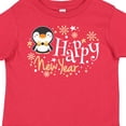 thumbnail image 4 of Inktastic Happy New Year with Cute Penguin Boys or Girls Toddler T-Shirt, 4 of 5