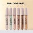 thumbnail image 2 of Julystar Multi-Color Liquid Concealer, 12H Waterproof Sweatproof Buildable Cream, Covers Spots Dark Circles & Tattoos for Everyday Skin Makeup, 2 of 11