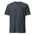 thumbnail image 2 of Press BACK PRINT Media Reporter Professional Identification T-Shirt (Heather Navy, S), 2 of 4