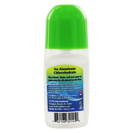 Naturally Fresh Deodorant Crystal Roll-On Deodorant - 3 (Best Natural Deodorant For Kids)