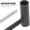 thumbnail image 5 of WORGEOUS 3 Pcs Knob Guitar Wrench Guitar Truss Rod Wrench Guitar Repair Kit 8x3cm, 5 of 8