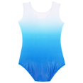 thumbnail image 4 of Girls Leotards Gymnastics One-Piece Sparkle Dancing Athletic Biketards with Hair Scrunchie for Toddler Kids 3-12 Years, 4 of 9
