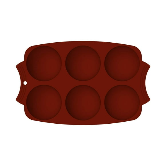 RYRDWP Large Semicircle Silicone Cake Mold Muffin Mould Pan