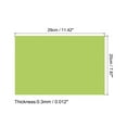 thumbnail image 2 of Uxcell Shrink Plastic Sheet, 29cm x 20cm x 0.3mm Sanded Shrink Films Paper for Craft Light Green 5 Pack, 2 of 5