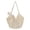 J1#Beige, variant on Woven Straw Beach Bag Purse, Boho Crochet Mesh Tote Handbag, Summer Vacation Shoulder Bag, Foldable Casual Shopping Tote, Travel Beach Essential Carryall Versatile for Shopping Travel