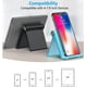 thumbnail image 2 of soporte Tlphone Bureau Porte Smartphone Table Repose Noir Tlphone Portable Socle Smartphone Stand Compatible Avec Iphone 13 Pro Max Mini 12 11 Gal, 2 of 5