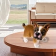 thumbnail image 5 of Lifelike and Cute Frenchie Stuffed,Realistic Plush French Bulldog Toy, Adorable Little Puppy for Dog Lover or Plushie Collector,Great Gift, 5 of 5
