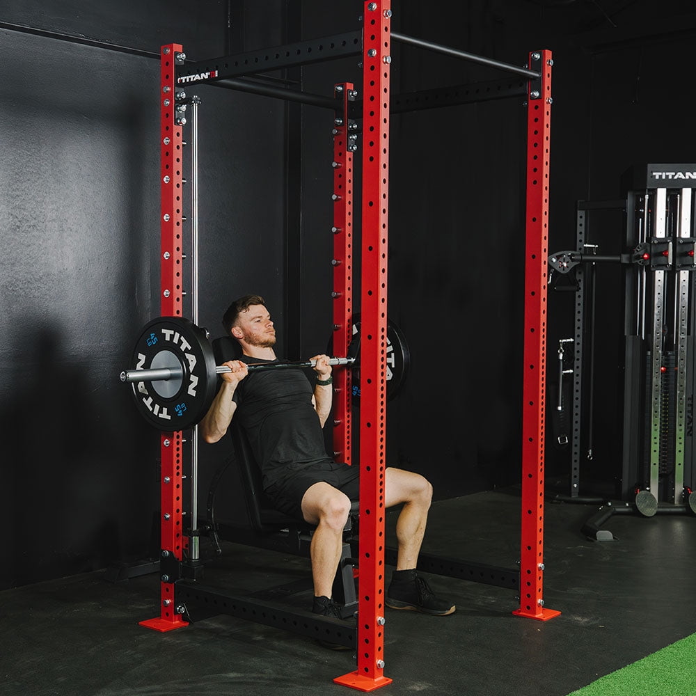 Titan Fitness T-3 Series 91" Smith Machine Power Rack Attachment, 500 LB Capacity