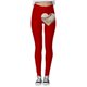 thumbnail image 1 of Gibobby Leggings con Forro Polar para Mujer Mallas cómodas con estampado de béisbol de para mujer, mallas deportivas de Yoga con Control para mujer(Rojo,M), 1 of 5