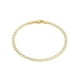 thumbnail image 1 of Pulso Barbada Diamantada 3.5 mm 18.5 cm Oro Sólido 14k, 1 of 3