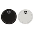 thumbnail image 2 of Protector de impacto de Almohadilla de tambor de 2 Piezas Sunnimix blanco negro, 2 of 7