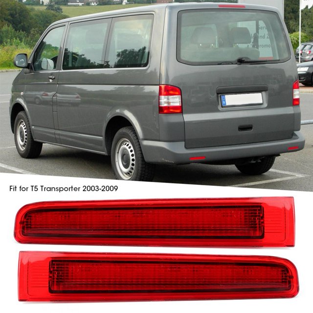 Par De Luces LED De Freno Para Coche, Luz Trasera De Freno, Compatible Con T5 2003-2009 7E0 945 097, Color Rojo
