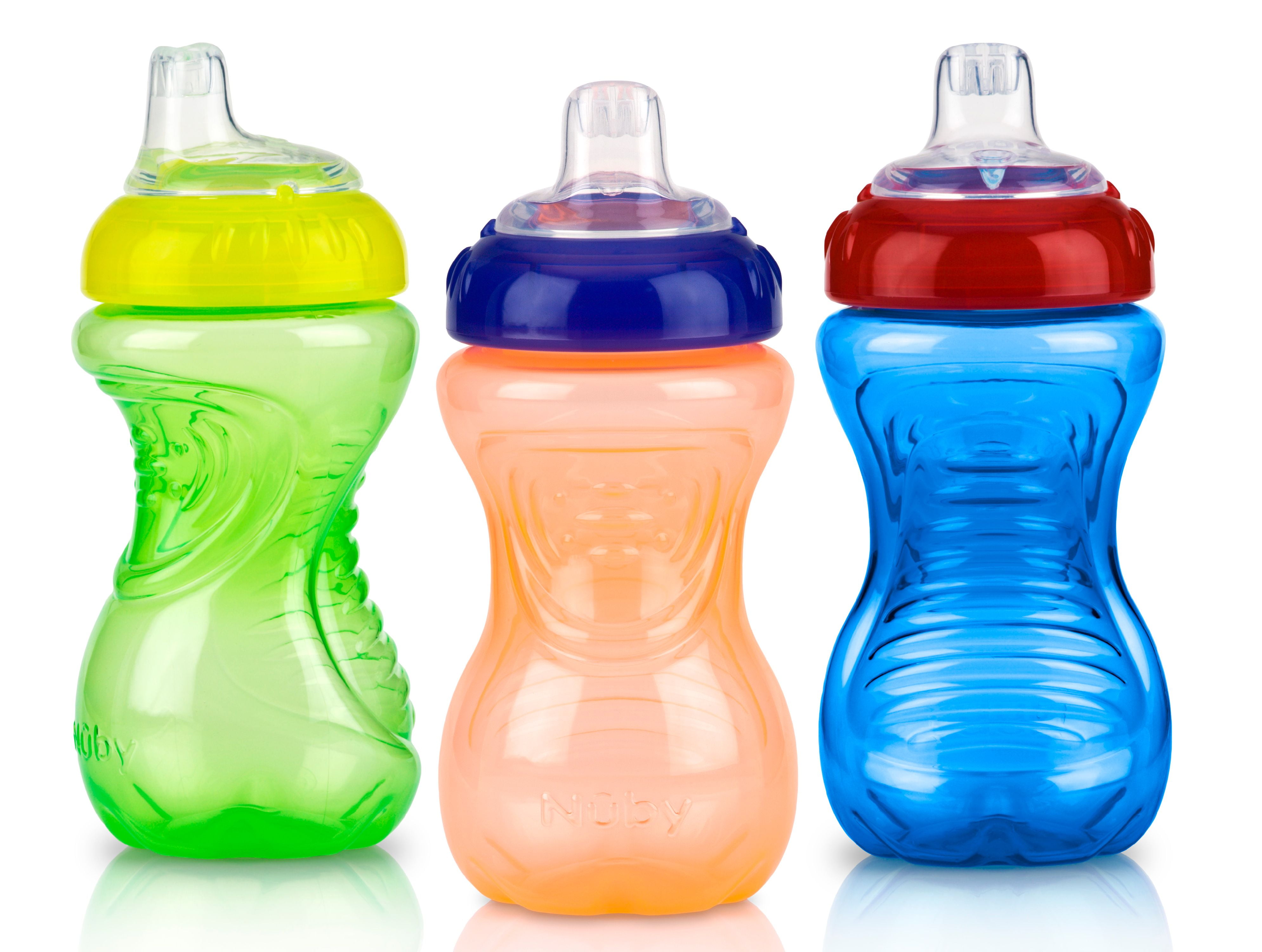 nuby sippy cup with bottle nipple