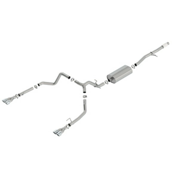 EXHAUST SYSTEM Fits select: 2019-2022 CHEVROLET SILVERADO, 2019-2022 GMC SIERRA